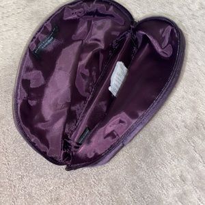 Lancôme zipper make up pouch purple like new